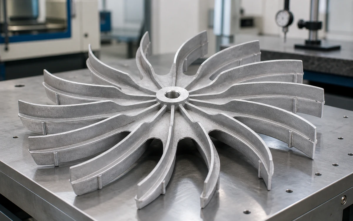 Aluminum Alloy Impeller