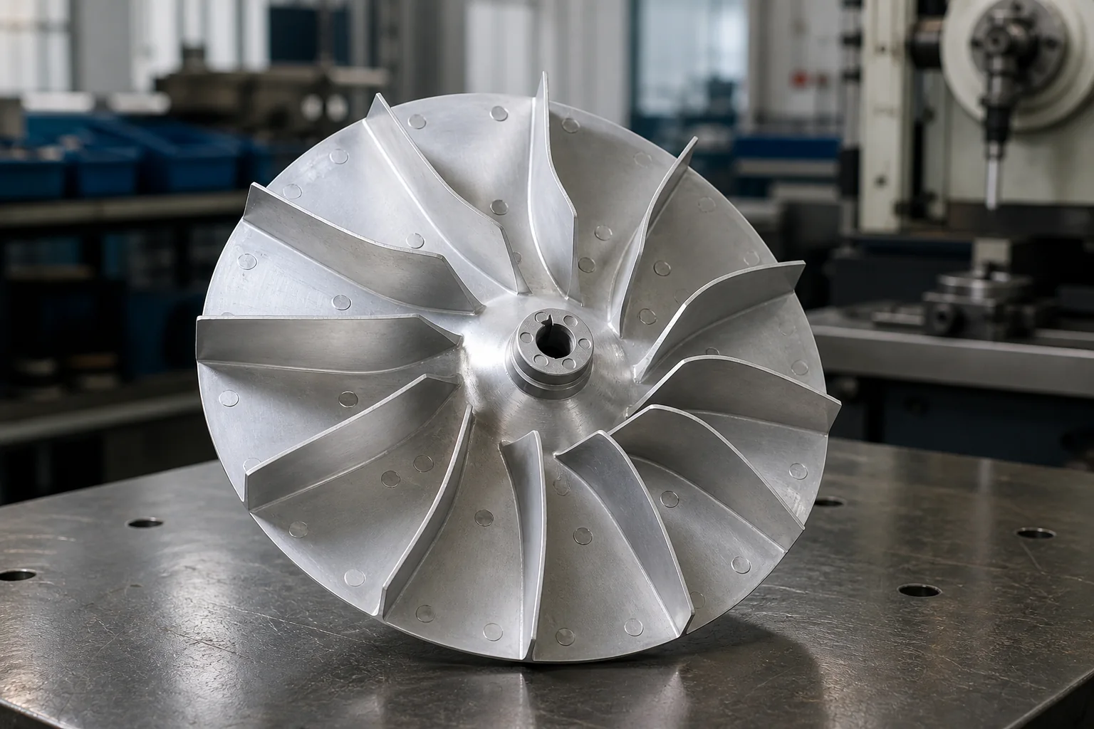 Aluminum Alloy Impeller